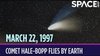 Haley's Comet 1997